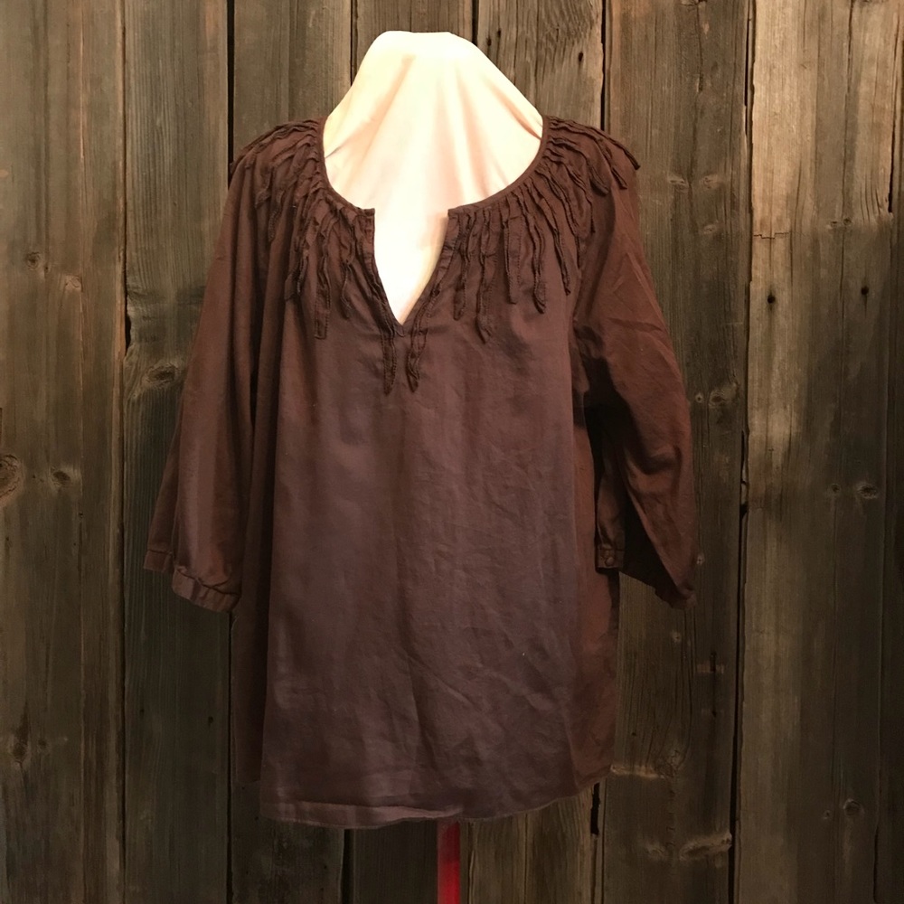 Talbots-3/4 length shirt.